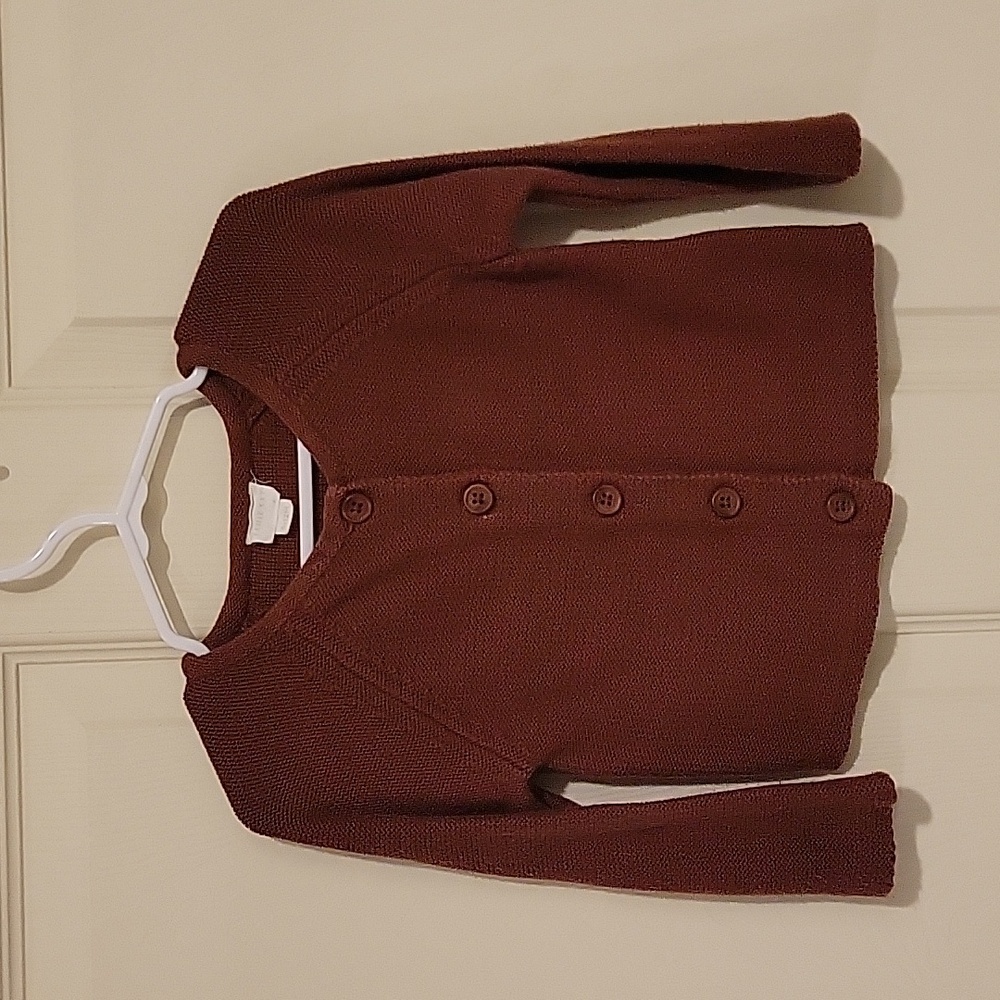 Jamie Kay Cherry Mahogany Knit Cardigan